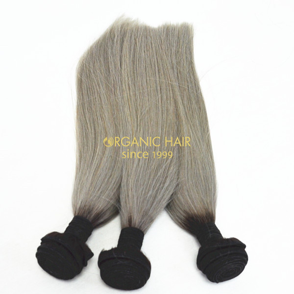 Remy human hair weave